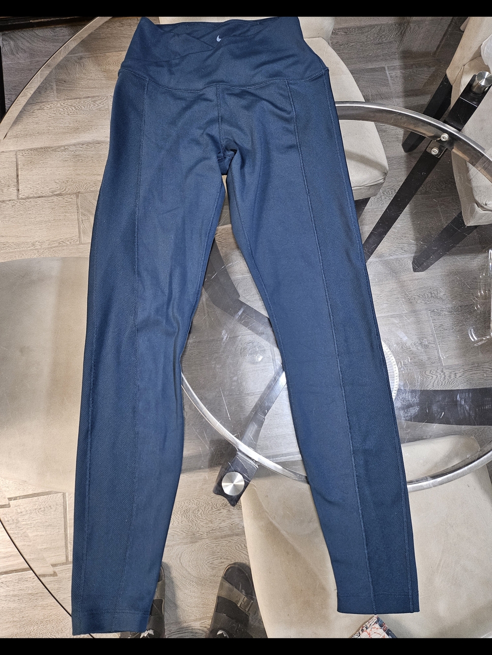 Nike Navy High-Waist Leggings